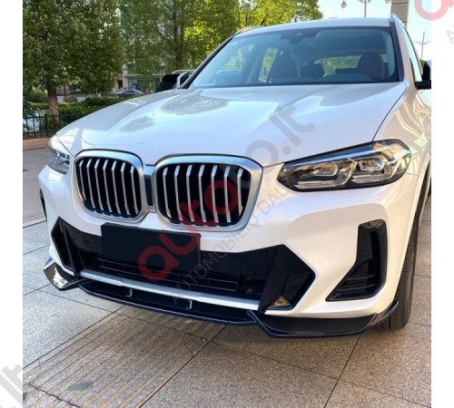 Bmw X3 G01 X4 G02 LCI priekinis spoileris